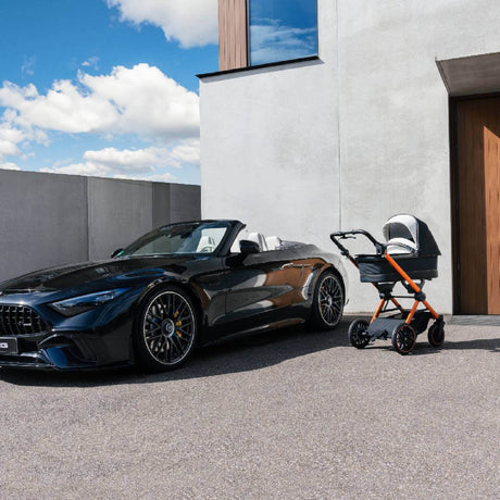Mercedes Baby AMG Pram GT² with Pushchair & Carrycot