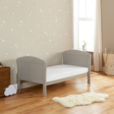 Babymore Solid Wood Aston 2-in-1 Drop Side Cot Bed (0-5yrs)