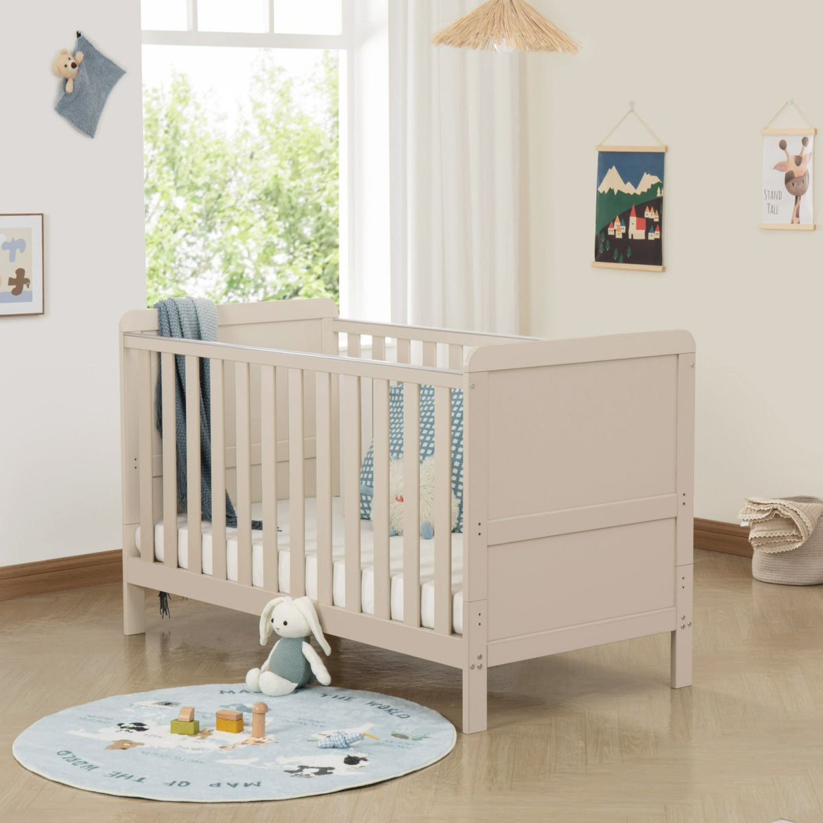 Babymore Caro Urban in Cot Bed mode