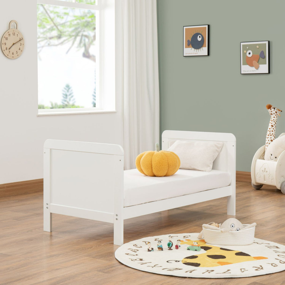 Babymore Caro Urban 2-in-1 Mini Cot Bed (0-4yrs)