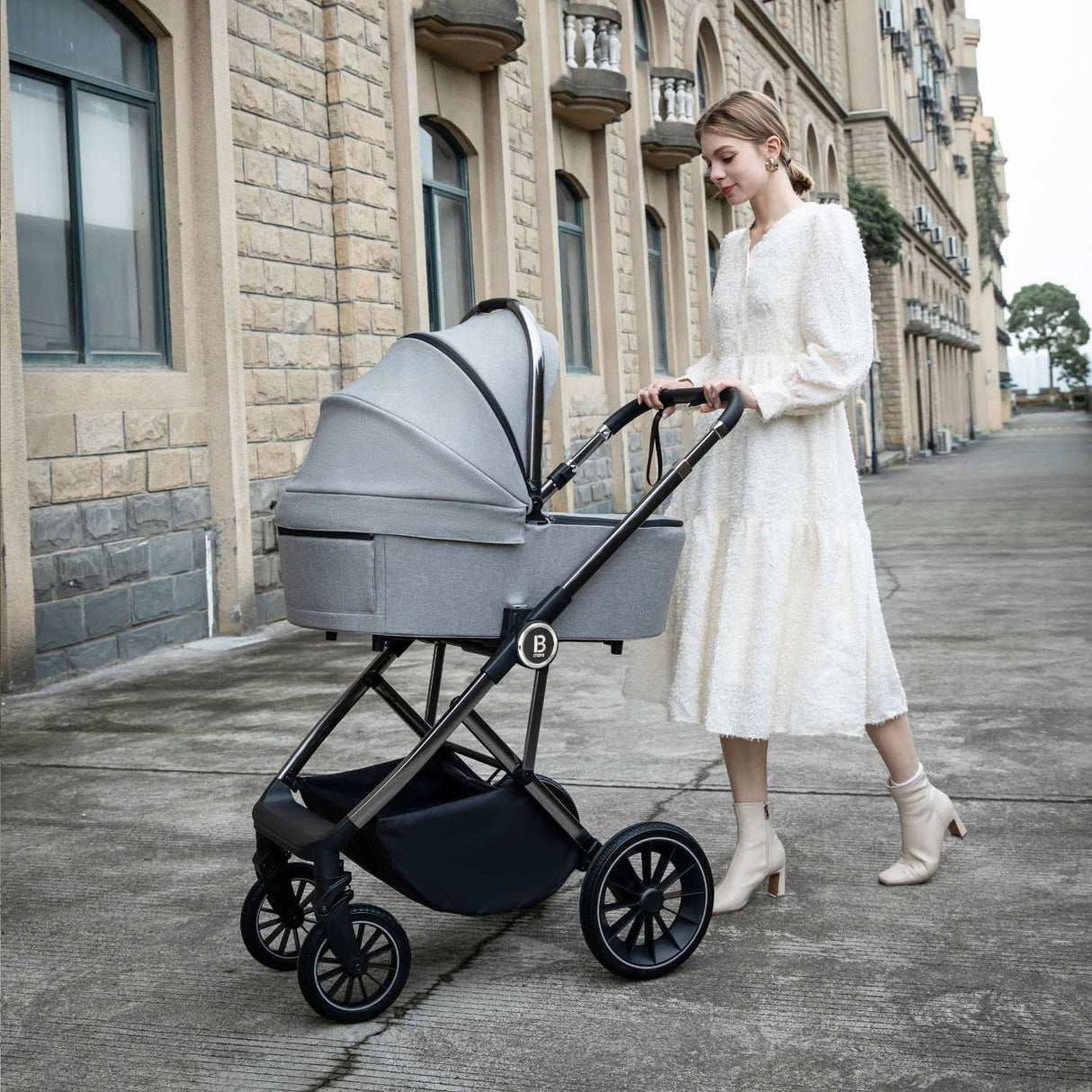 Babymore Chia 2-in-1 Pram Pushchair