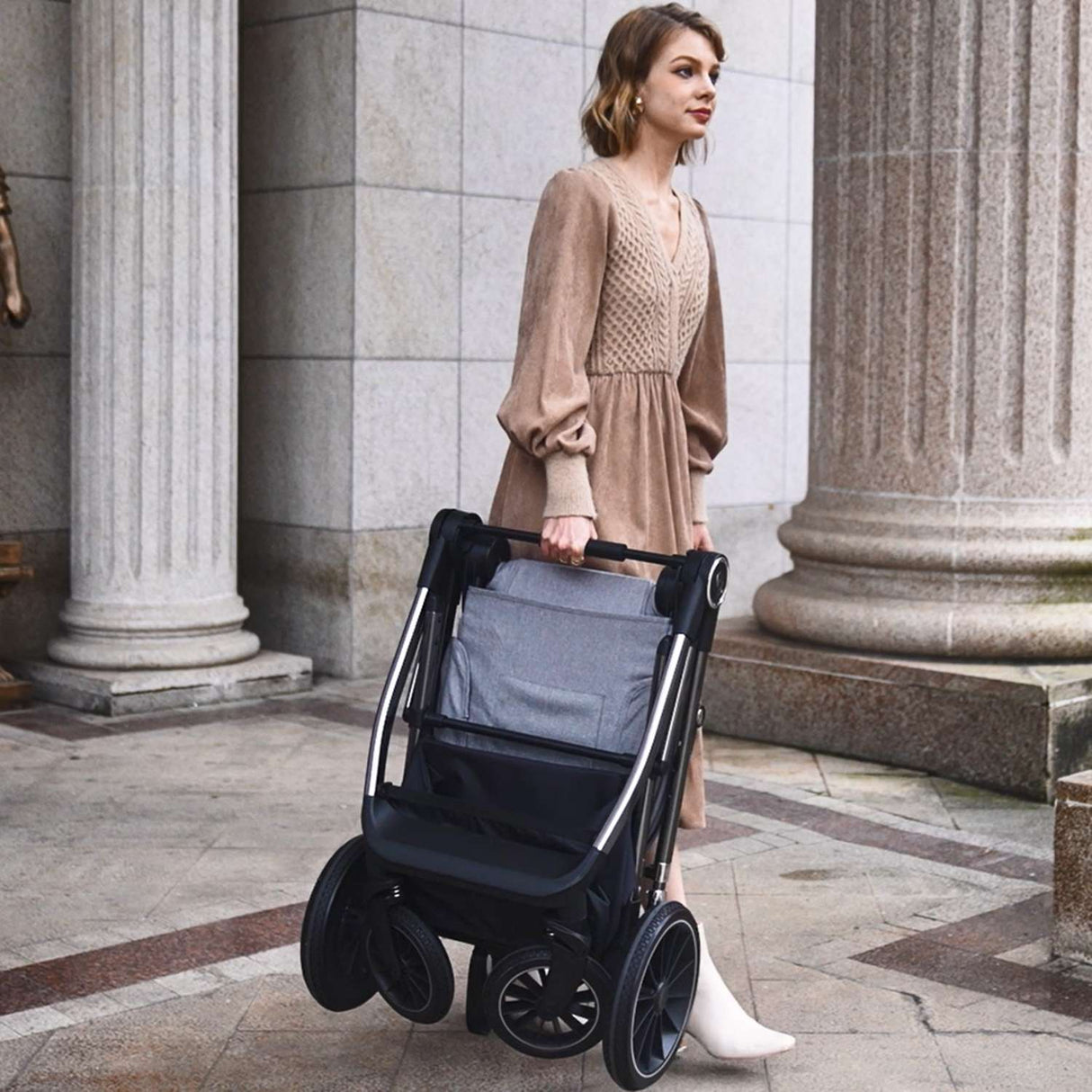 Babymore Chia 2-in-1 Pram Pushchair
