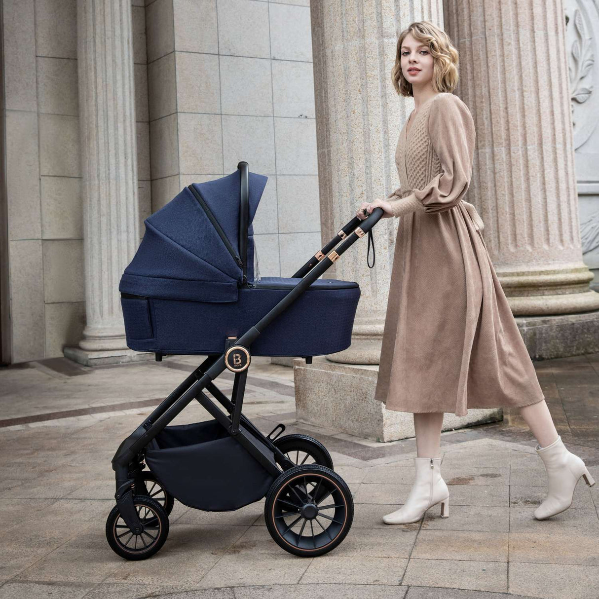 Babymore Chia 3-in-1 Travel System with Coco i-Size Car Seat
