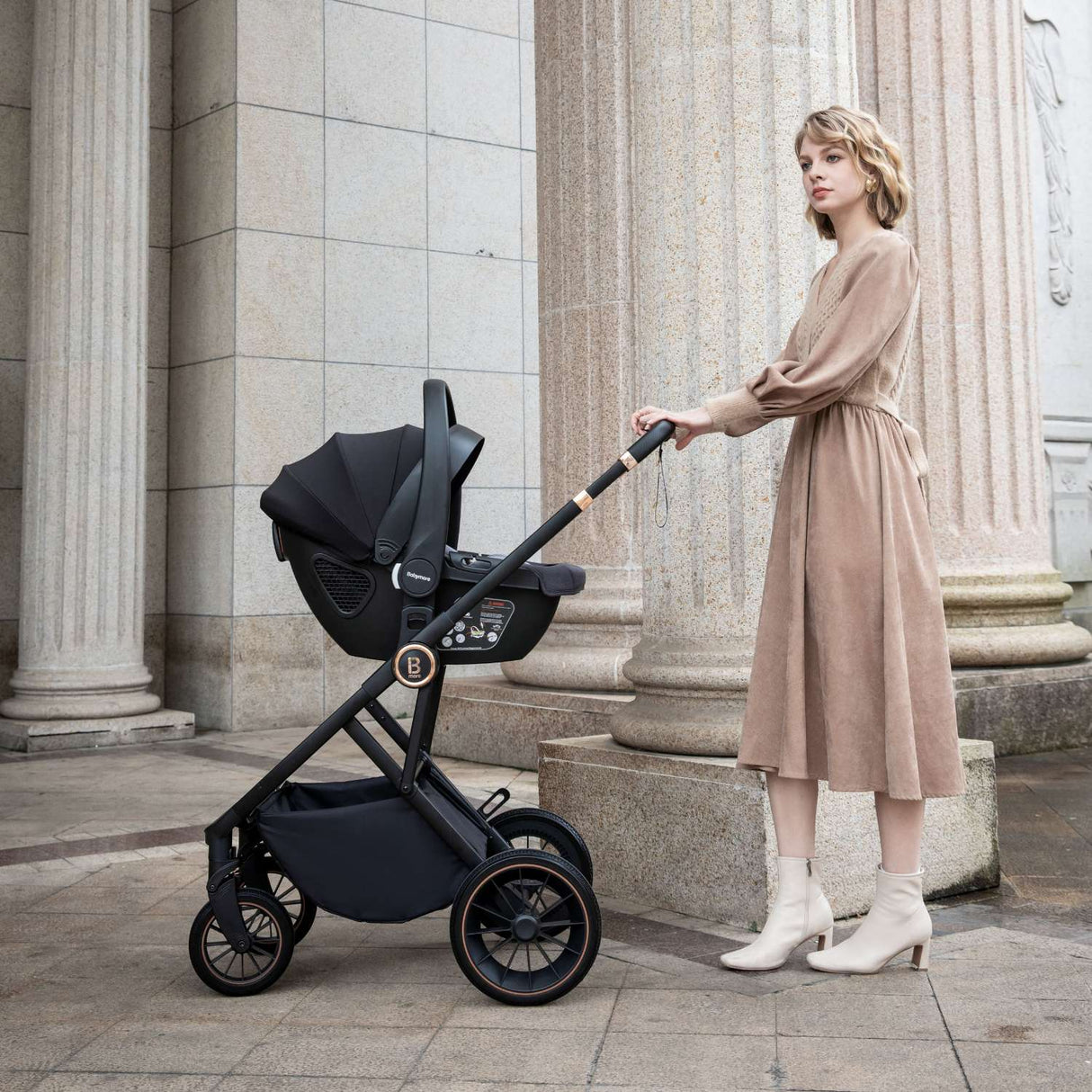 Babymore Chia 3-in-1 Travel System with Coco i-Size Car Seat