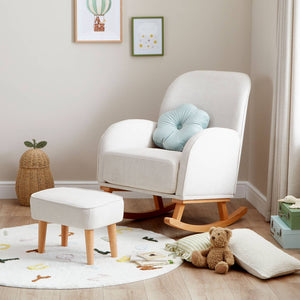 Babymore Freya Nursing Chair & Stool Set