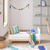 Babymore Mona Mini Cot Bed - Height Adjustable - Compact Size (0-4yrs)