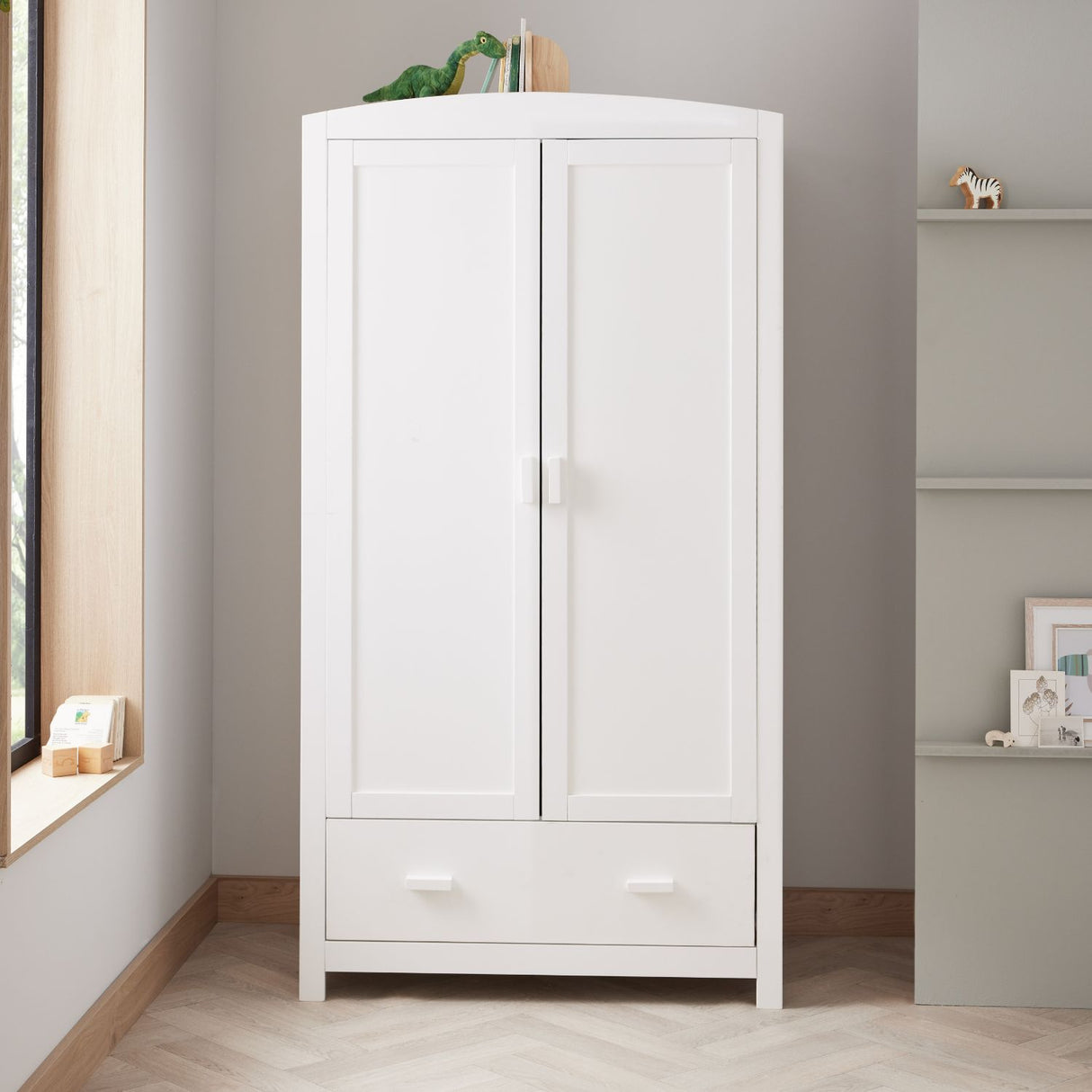 Babymore Stella Sleigh 3-Piece Nursery Room Set