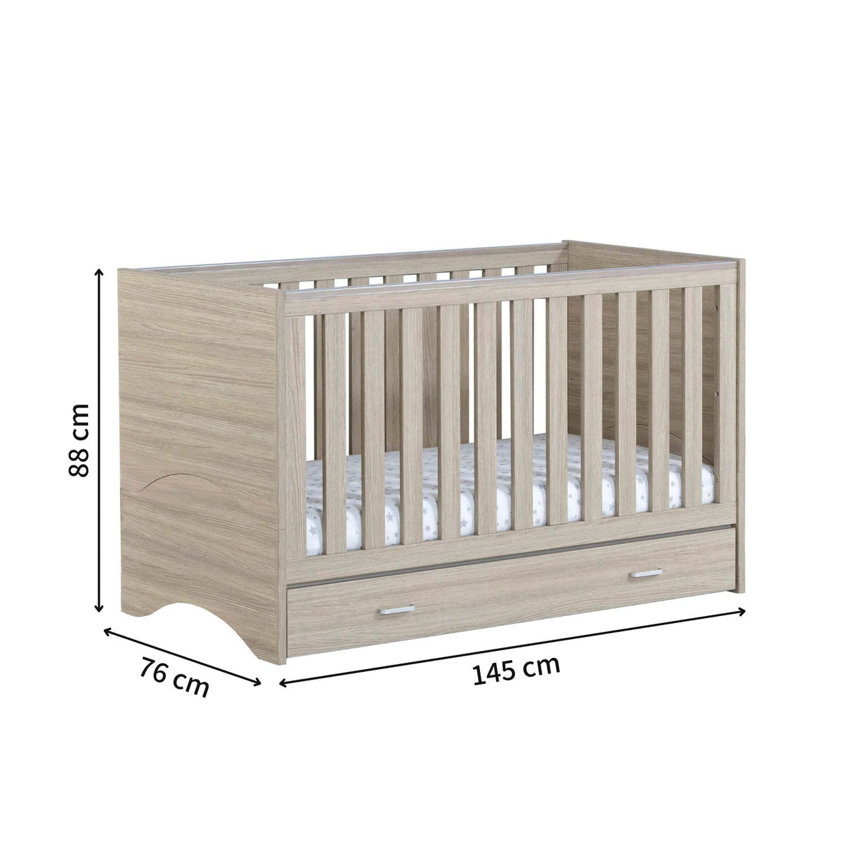 Babymore Veni 3-Piece Nursery Room Set