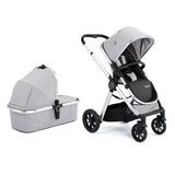 Babymore MeMore V2 Travel System + Pecan iSize Car Seat + ISOFIX Base