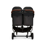 Ickle Bubba Venus PRIME Double (Twin & Sibling) Stroller in Black