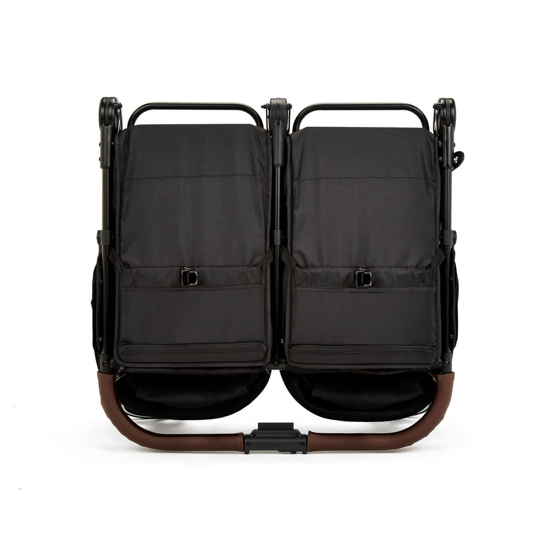 Ickle Bubba Venus PRIME Double (Twin & Sibling) Stroller in Black