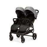 Ickle Bubba Venus PRIME Double (Twin & Sibling) Stroller in Grey