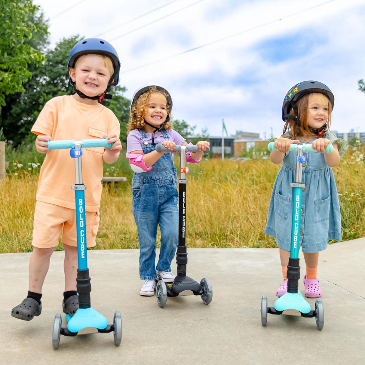 Teeny Fold 3 Wheel Scooter - Rocket
