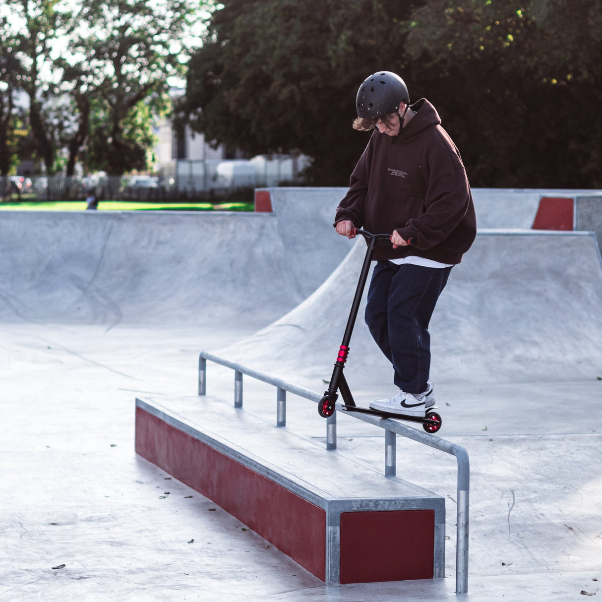 Deluxe Stunt Scooter - Black