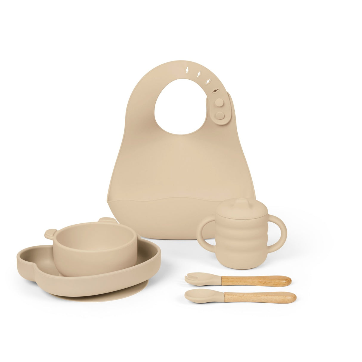 Ickle Bubba 6-Piece Silicone Baby Feeding Set
