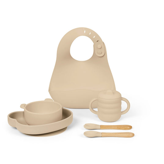 Ickle Bubba 6-Piece Silicone Baby Feeding Set