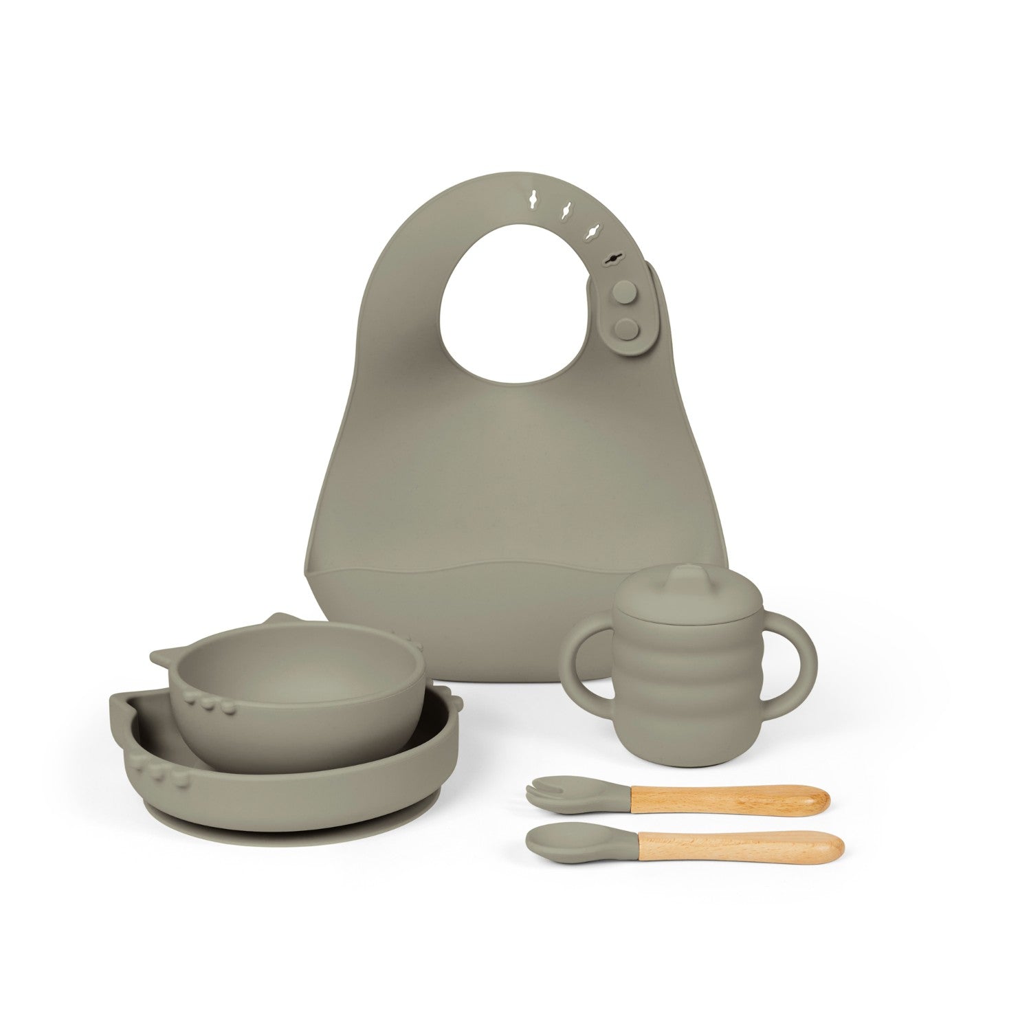 Ickle Bubba 6-Piece Silicone Baby Feeding Set