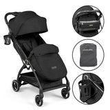 Ickle Bubba Aries PRIME - Ultra Lightweight & Auto-Folding (Includes Carry Bag + Footwarmer + Rain Cover + Cup Holder)