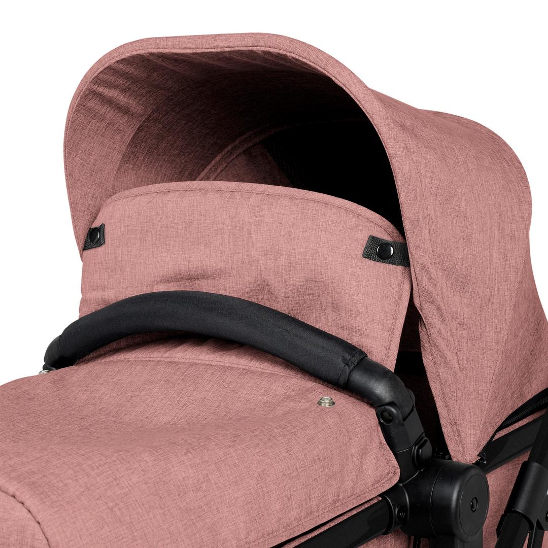 Ickle Bubba Comet 3-in-1 Travel System with Astral Car Seat in Dusky Pink color