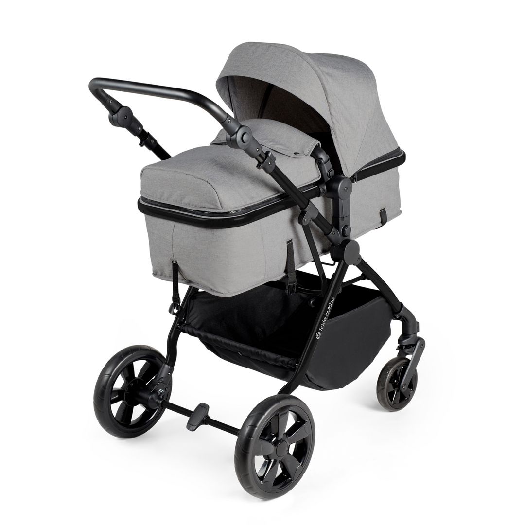 Ickle Bubba Comet 3-in-1 Travel System with Astral Car Seat in Space Grey color