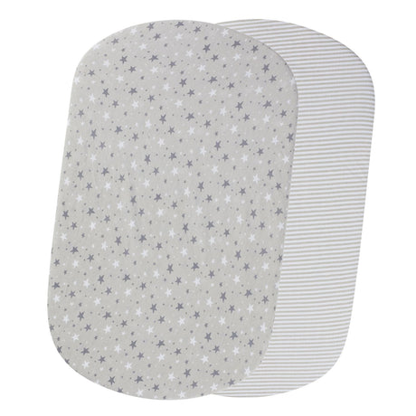 Ickle Bubba Crib Fitted Sheets (2 Pack)