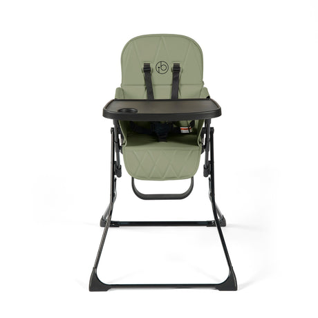 Ickle Bubba Flip Magic Fold Highchair in Sage Green colour