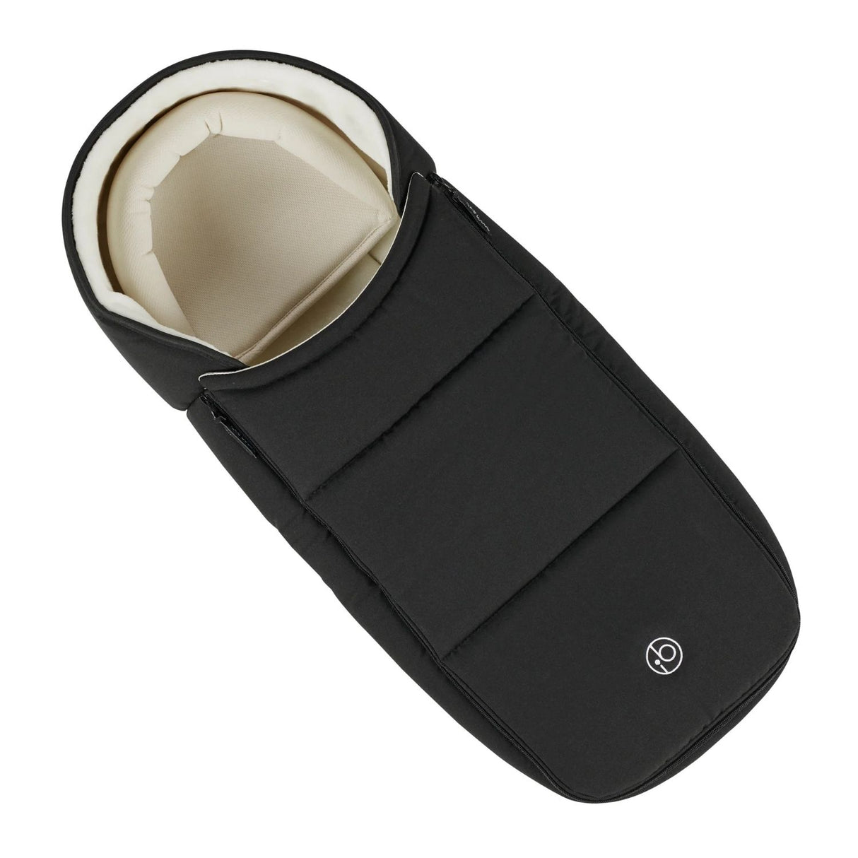 Ickle Bubba Newborn Cocoon Stroller Accessory in Black colour