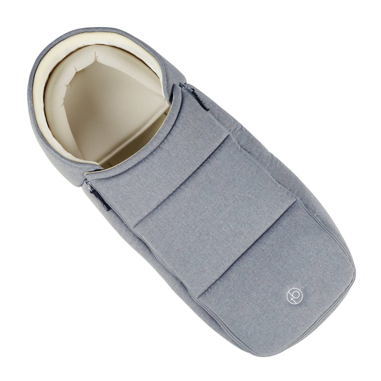 Ickle Bubba Newborn Cocoon Stroller Accessory in Grey colour