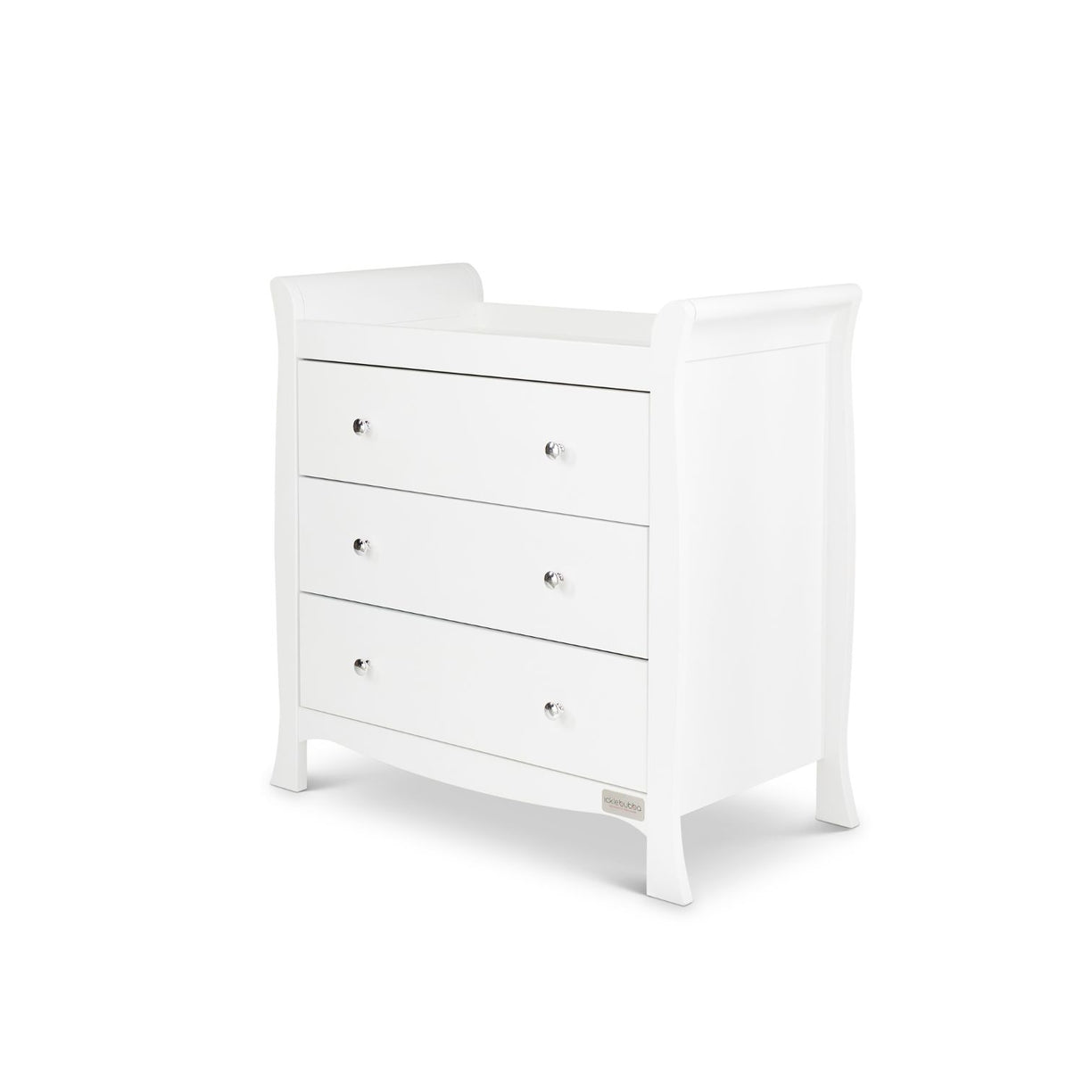 Ickle Bubba Snowdon Mini Sleigh 2-Piece Nursery Furniture Set