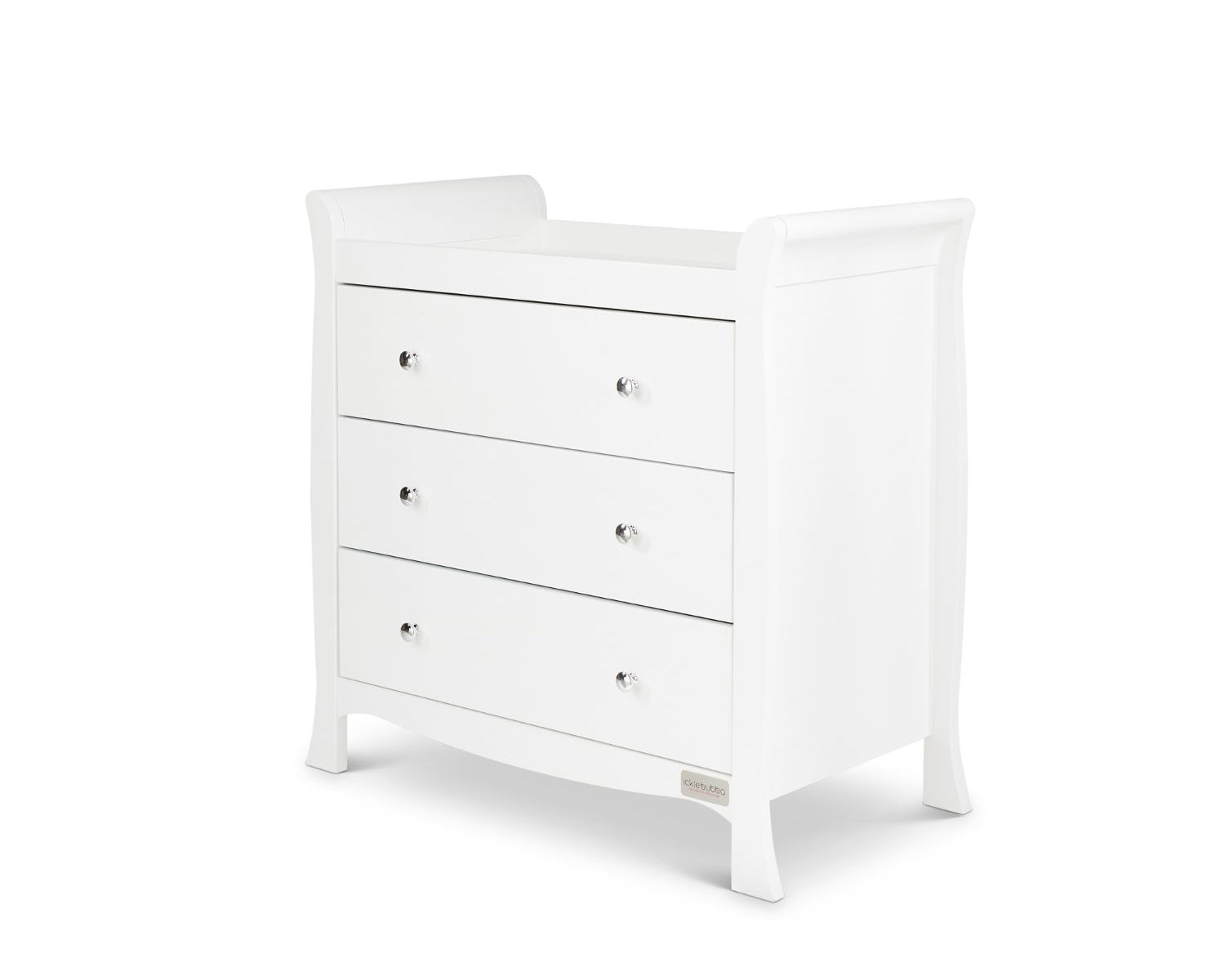 Ickle Bubba Snowdon Changing Unit in white colour