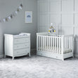 Ickle Bubba Snowdon Mini Sleigh 2-Piece Nursery Furniture Set