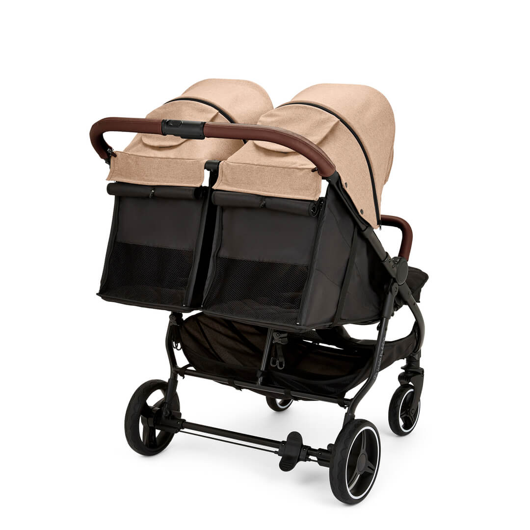 Ickle Bubba Venus PRIME Double (Twin & Sibling) Stroller in Biscuit