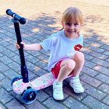 Big 3 Wheel Scooter - Kitty Love