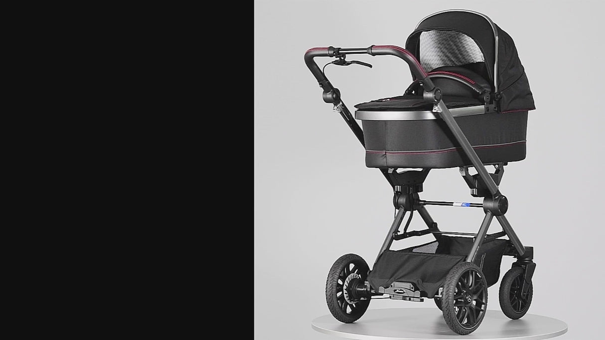 Mercedes Baby AMG Pram GT² with Pushchair & Carrycot