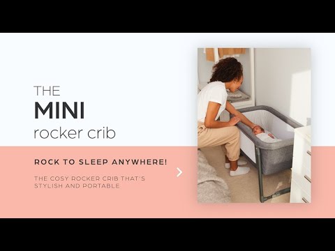 Ickle Bubba Mini Rocker Crib (0-9kg)