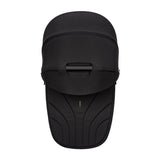 Top view of Venicci Claro's carrycot in Noir black colour