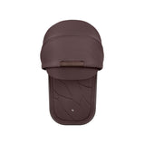 Top view of Venicci Upline 2 Special Edition (SE) carrycot in Burgundy colour